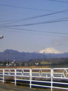 妙義山と浅間山